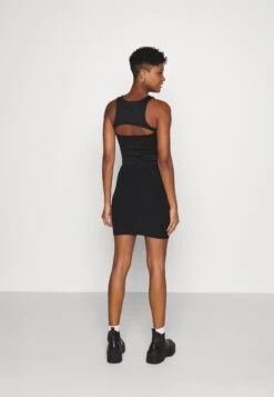 Even&Odd Basic Mini Ribbed Skirt - Kokerrok - Black 10 Even&Odd Basic Mini Ribbed Skirt - Kokerrok - Black -Even-Odd Winkel 65cb68f6cbb74e00a56ec984a5b74be9