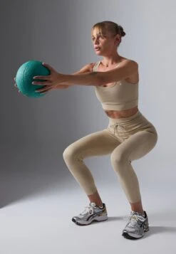 HIGH RISE CROPPED LEGGINGS WITH DRAWCORD - Legging - Beige 13 HIGH RISE CROPPED LEGGINGS WITH DRAWCORD - Legging - Beige -Even-Odd Winkel 6ff8983b8e95470fbc3998d2f6f33d3c