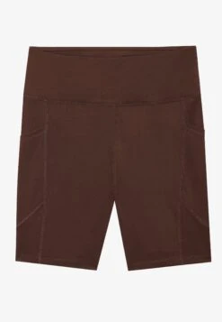 ESSENTIAL HIGH RISE CYCLING SHORTS WITH SIDE POCKETS - Tights - Black -Even-Odd Winkel 74a053139d0a469aa066537b3e385d19