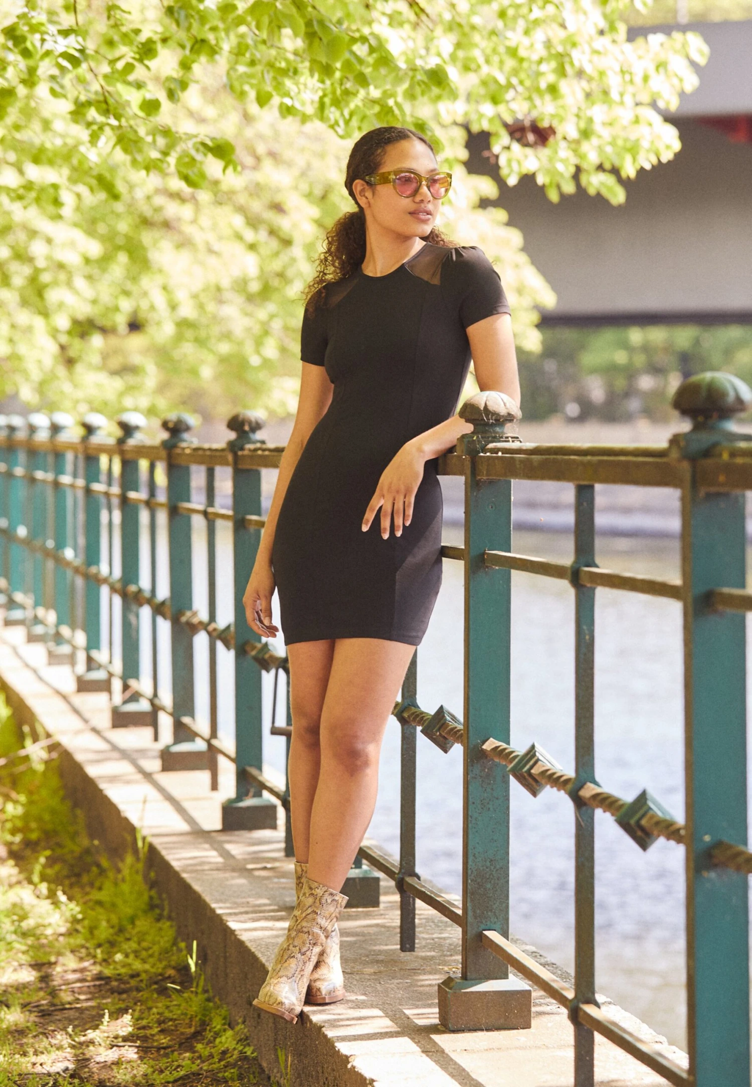 Even&Odd Jerseyjurk -Black 4 Even&Odd Jerseyjurk -Black - Afbeelding 2