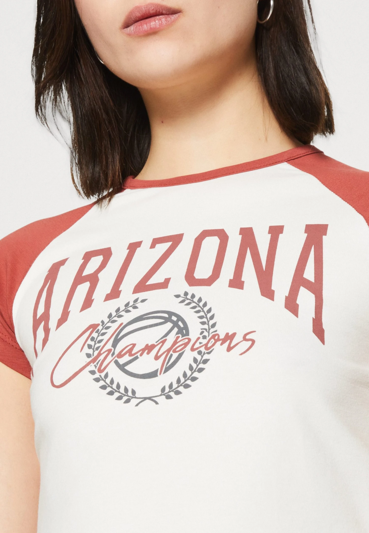 Even&Odd T-Shirt Print - White/Red 8 Even&Odd T-Shirt Print - White/Red - Afbeelding 6