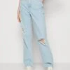 Even&Odd Relaxed Fit Jeans - Light Blue Denim