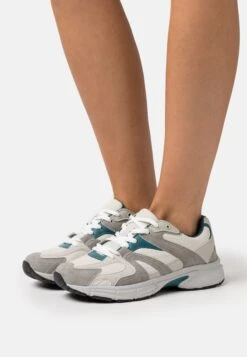 Even&Odd Sneakers Laag - Turquoise/Grey