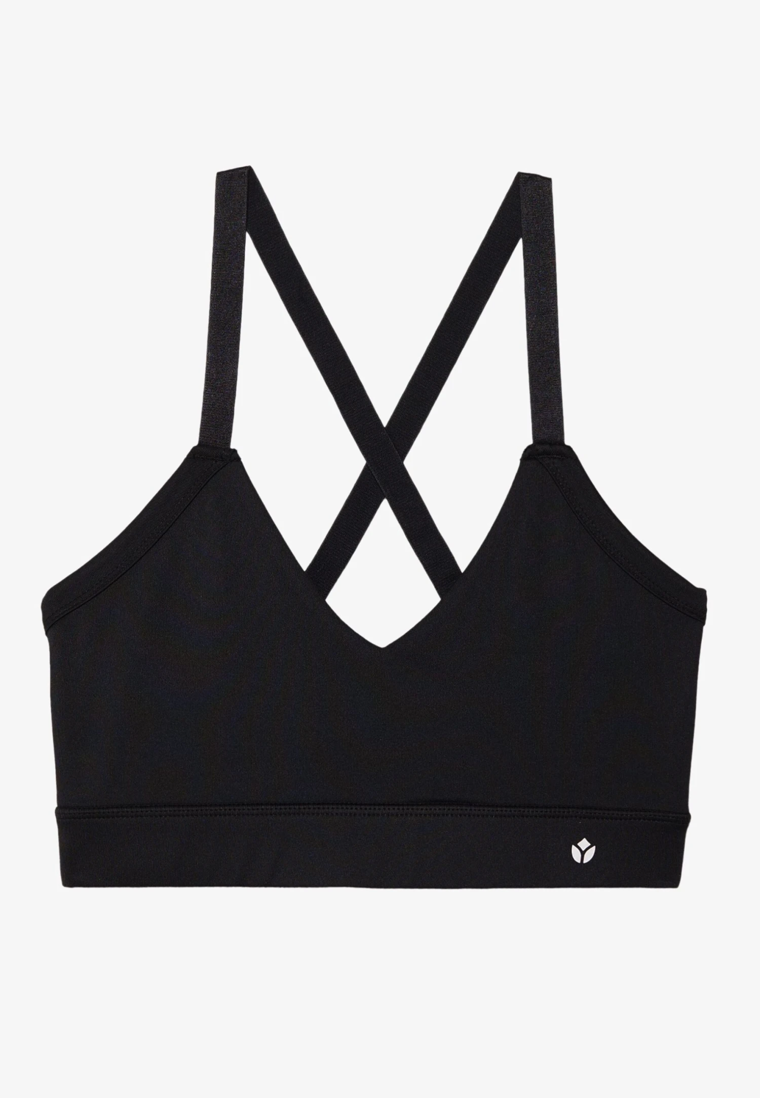 ESSENTIAL QUICK DRY MEDIUM SUPPORT SPORTS BRA WITH ADJUSTABLE CROSS BACK - Sport-bh Met Medium Support - Black 6 ESSENTIAL QUICK DRY MEDIUM SUPPORT SPORTS BRA WITH ADJUSTABLE CROSS BACK - Sport-bh Met Medium Support - Black - Afbeelding 4