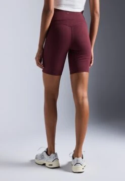 HIGH RISE CYCLING SHORTS OVERLAP V WAISTBAND - Tights - Bordeaux -Even-Odd Winkel 903d28c5a87e4316813f118a01e196da