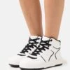 Even&Odd Sneakers Hoog - White/Black -Even-Odd Winkel 9154888a53f447bb9c17ae041d88a98e