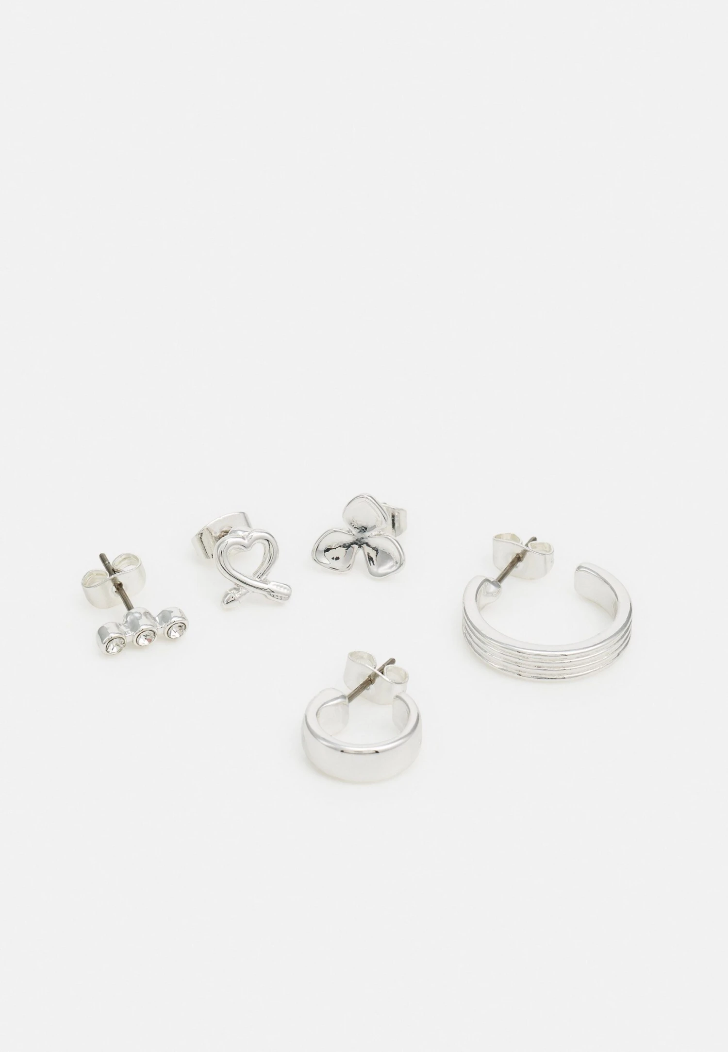 Even&Odd 25 Pack - Oorbellen - Silver-Coloured 5 Even&Odd 25 Pack - Oorbellen - Silver-Coloured - Afbeelding 3