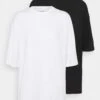 2 Pack - T-Shirt Basic - White/Black