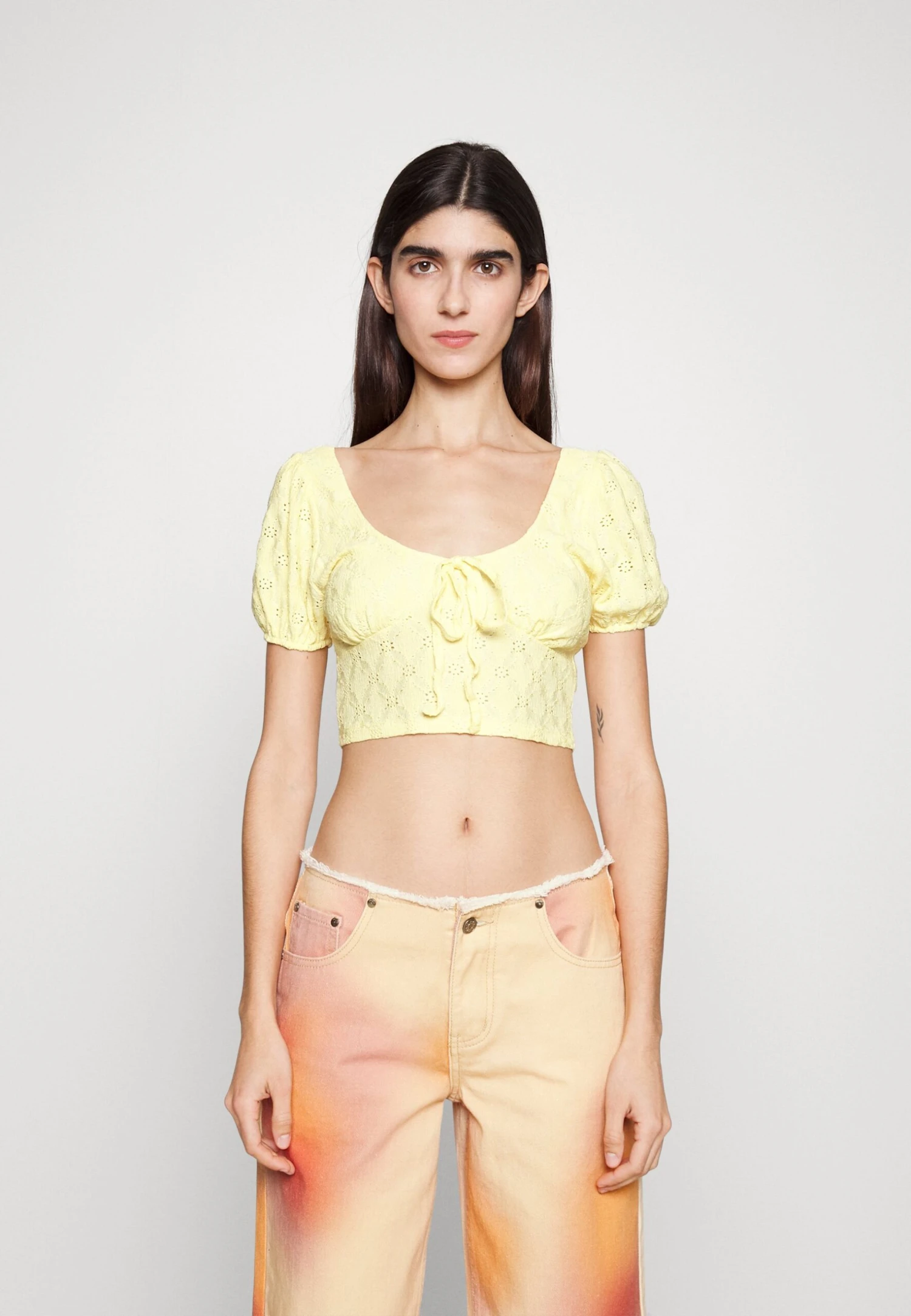 Even&Odd Romantic - Blouse - Light Yellow 3 Even&Odd Romantic - Blouse - Light Yellow