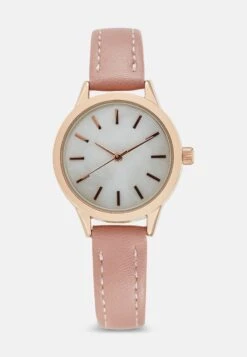 Even&Odd Set - Horloge - Rose Gold-Coloured/Pink/Green