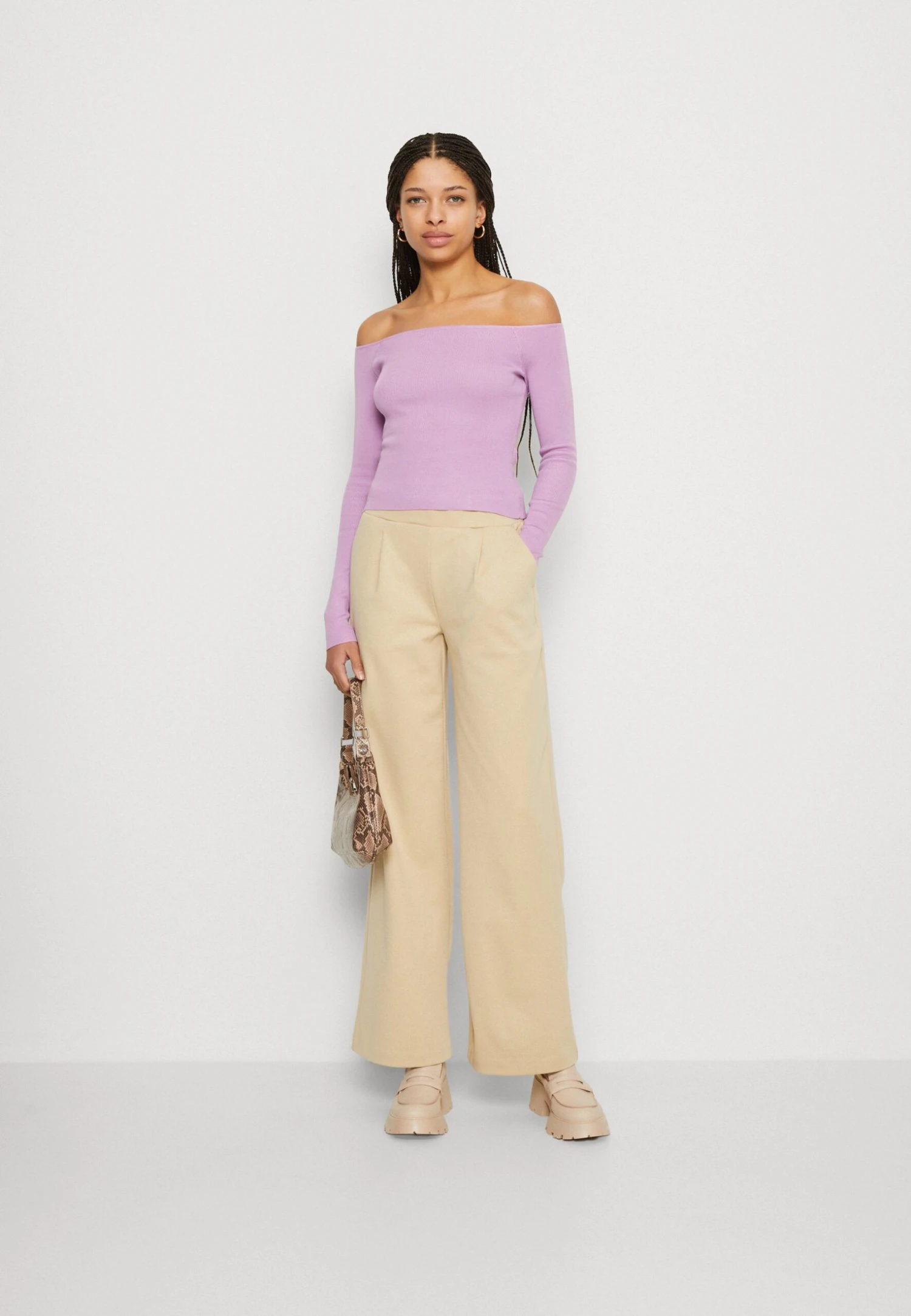 Even&Odd Trui - Lilac 4 Even&Odd Trui - Lilac - Afbeelding 2