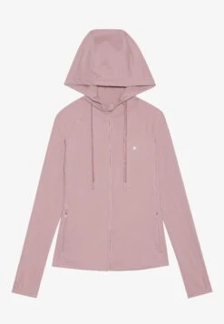 ZIP UP SPORTS SWEAT WITH HOOD - Sweater Met Rits - Mottled Light Grey -Even-Odd Winkel 9907a0208a6546908c19dfc815530ef0