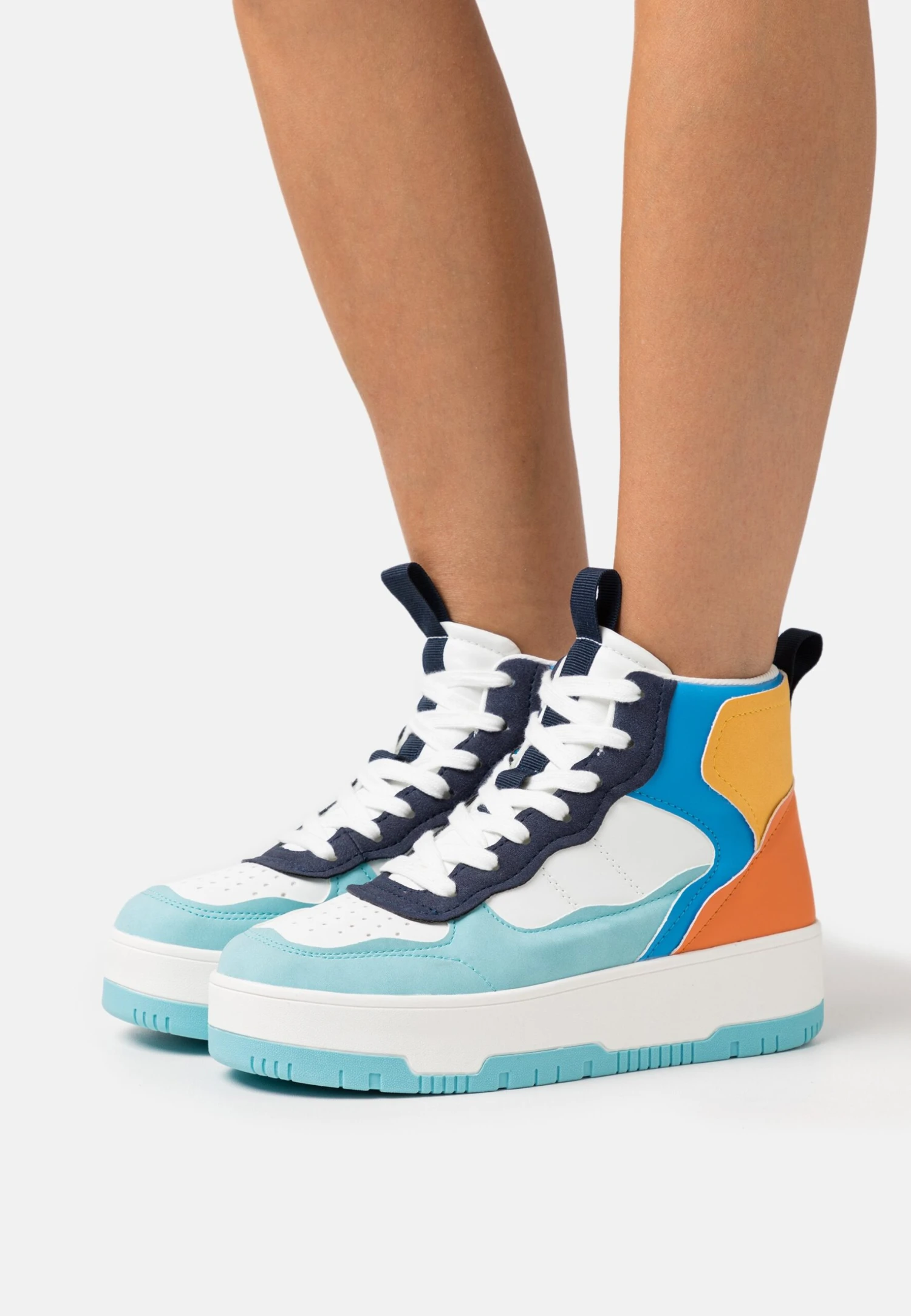 Even&Odd Sneakers Hoog - Multi-Coloured 3 Even&Odd Sneakers Hoog - Multi-Coloured