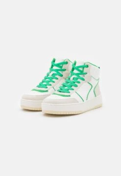 Even&Odd Sneakers Hoog - White/Green -Even-Odd Winkel 9d2ee944a17848bf85e2ea6bac22fabb