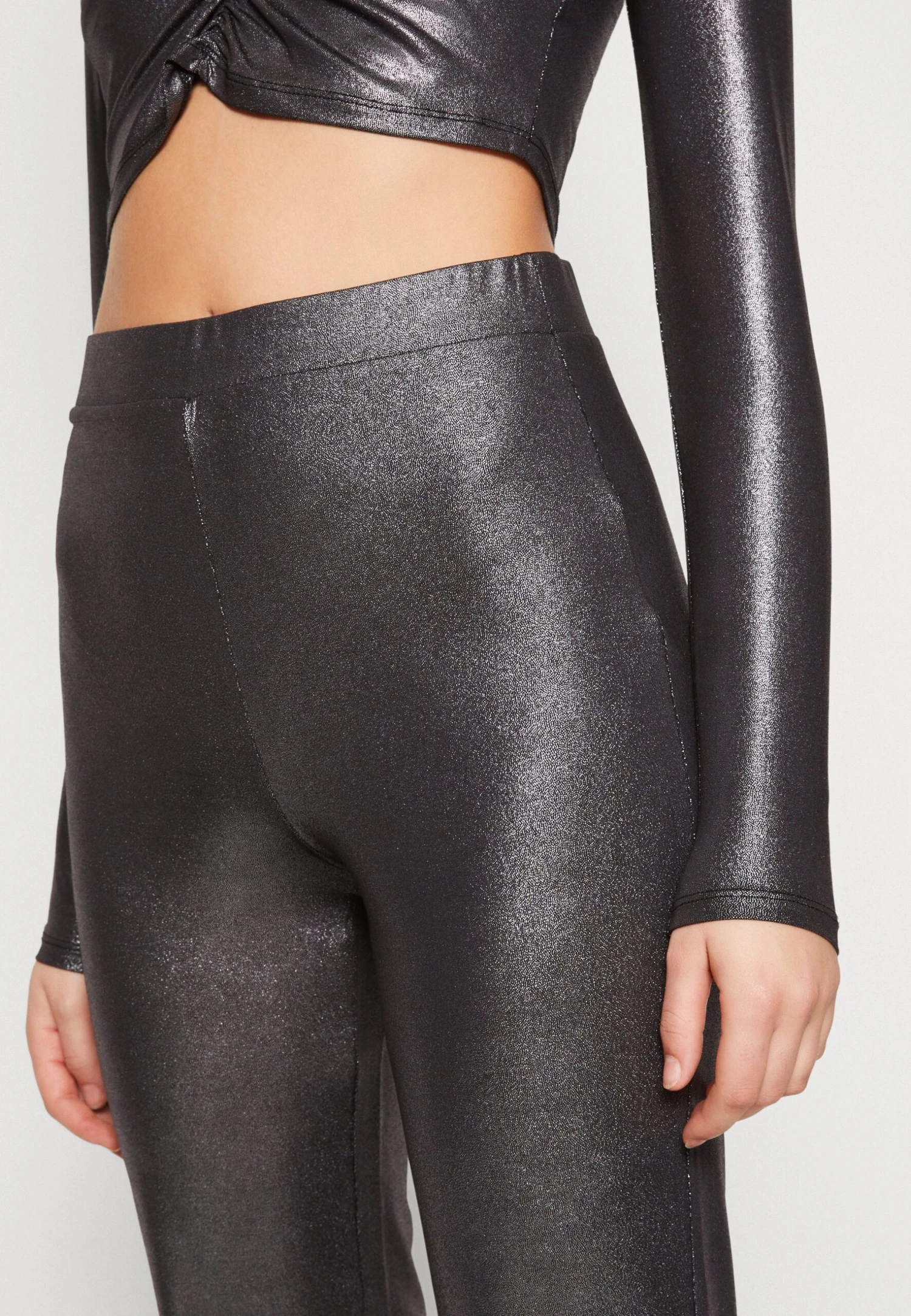 Even&Odd Broek - Black/Silver 8 Even&Odd Broek - Black/Silver - Afbeelding 6