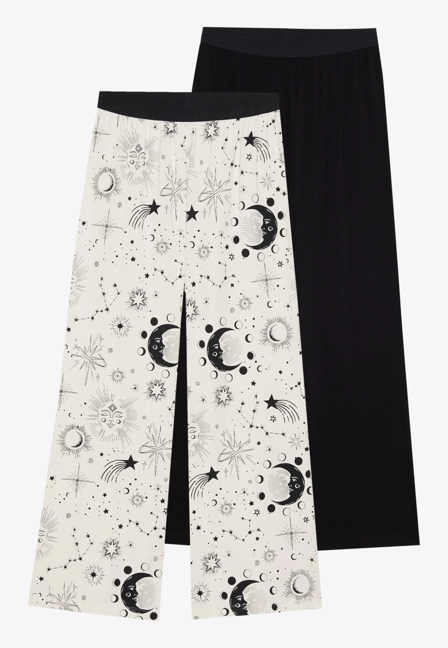 Even&Odd 2 PACK - Pyjamabroek - Black/light Grey 12 Even&Odd 2 PACK - Pyjamabroek - Black/light Grey - Afbeelding 10