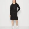 Even&Odd Extra Long Jacket- Sweater Met Rits - Black -Even-Odd Winkel af328d5af686420ea5884de6dad53cb4