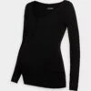 Nursing Button Placket - Trui - Black 2 Nursing Button Placket - Trui - Black -Even-Odd Winkel b1b1168a69c84d54a4e8ad3094c4988f