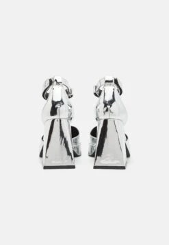 Even&Odd Plateaupumps - Silver-Coloured -Even-Odd Winkel bbd50063bfa849b685f379a67a14547d