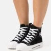 Even&Odd Love - Sneakers Hoog - Black/Pink -Even-Odd Winkel bf5d9ac7f3754e2da7e4820f1f37e4d4