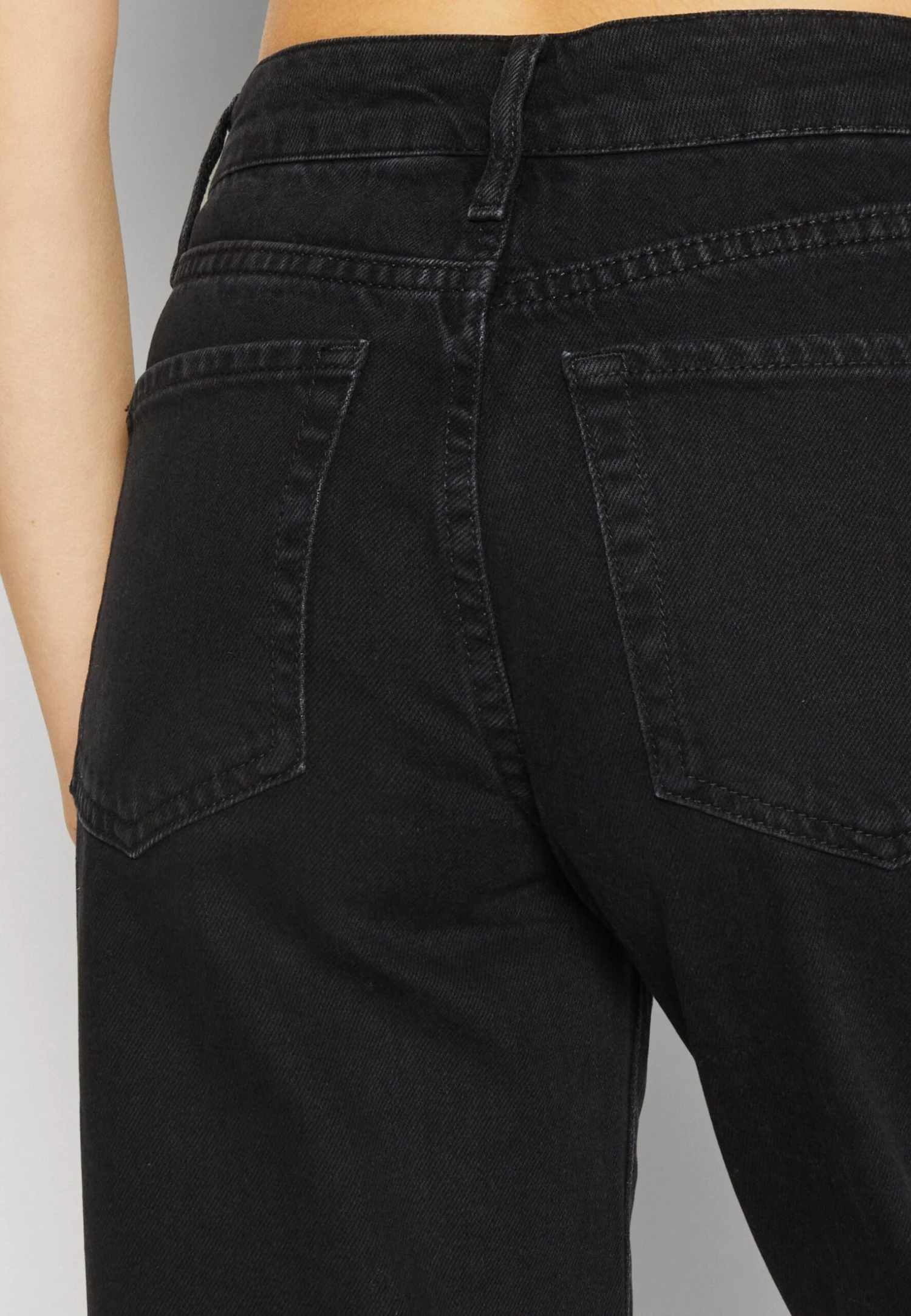 Even&Odd Relaxed Fit Jeans - Black Denim 8 Even&Odd Relaxed Fit Jeans - Black Denim - Afbeelding 6