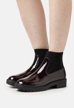 Even&Odd Korte Laarzen - Dark Brown