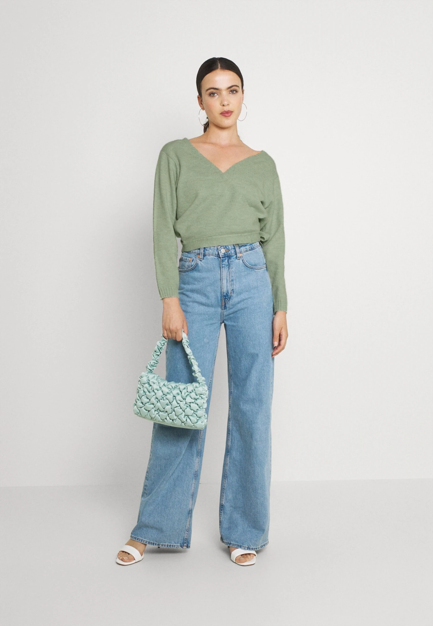 Even&Odd Vest - Light Green 4 Even&Odd Vest - Light Green - Afbeelding 2