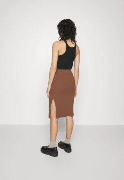 Pencil Skirt With Slit - Kokerrok - Brown 9 Pencil Skirt With Slit - Kokerrok - Brown -Even-Odd Winkel c9fa84346b7f4a1b95726dee77e1027d