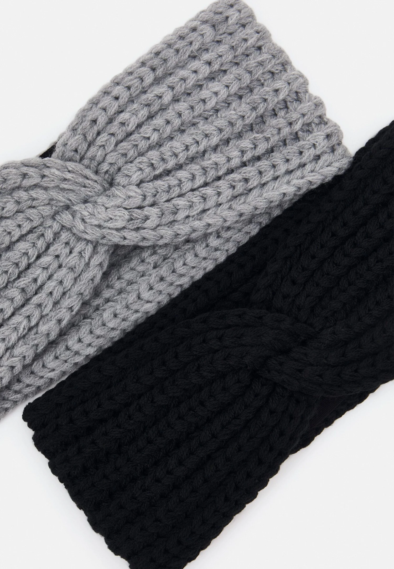 Even&Odd 2 Pack - Oorwarmers - Grey/Black 5 Even&Odd 2 Pack - Oorwarmers - Grey/Black - Afbeelding 3