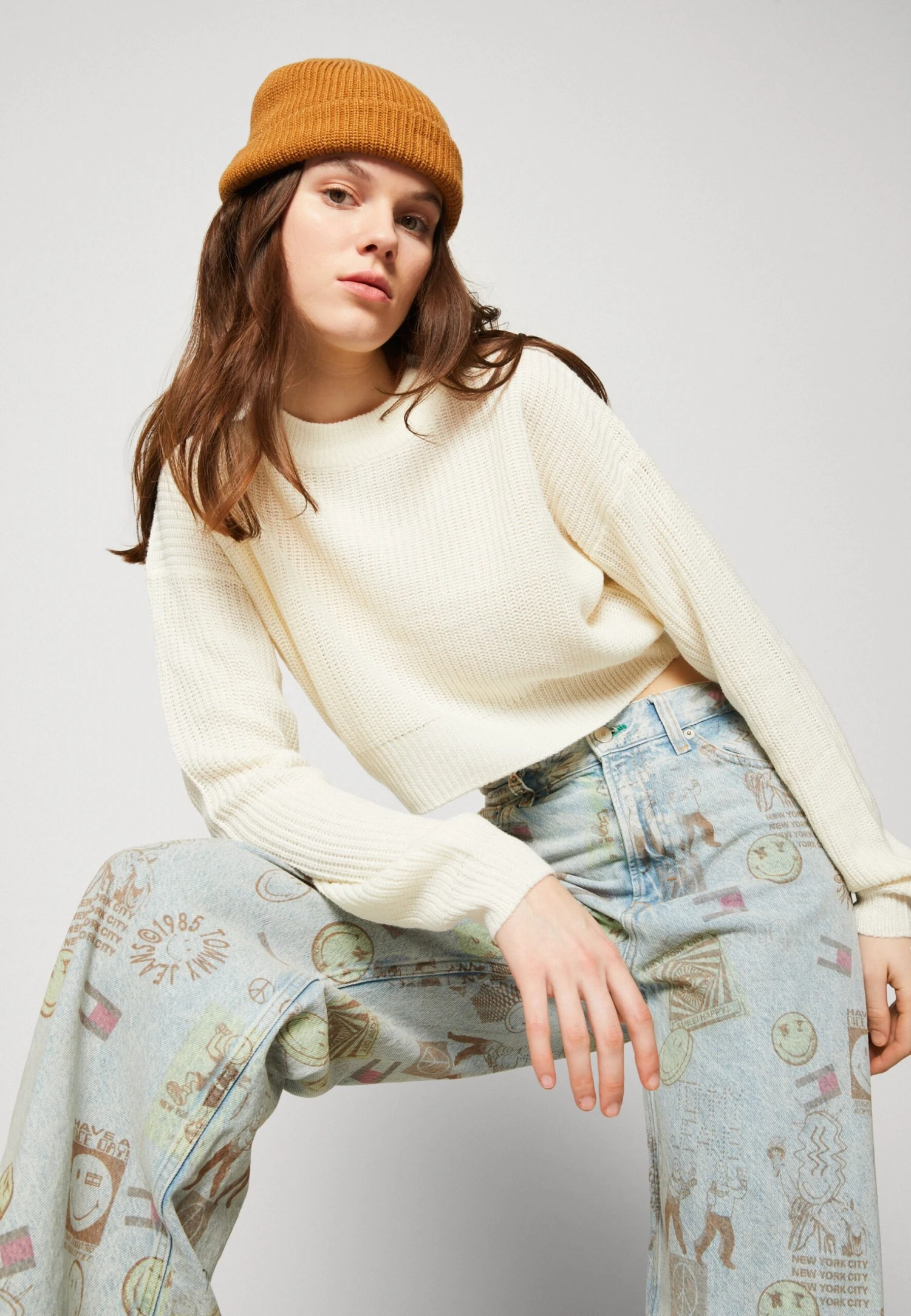 Even&Odd Trui - Offwhite 6 Even&Odd Trui - Offwhite - Afbeelding 4