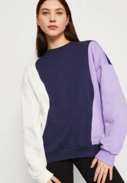 Even&Odd Sweater - Dark Blue/Purple/Off-White -Even-Odd Winkel cf97ac94cee345ee9da3f0bcd90ace94
