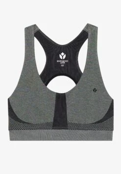 MEDIUM SUPPORT SEAMLESS SPORTS BRA WITH CUT OUT RACER BACK - Sport-bh Met Medium Support - Mint -Even-Odd Winkel d16efa96c2714f109cc79ae905d3cb8e