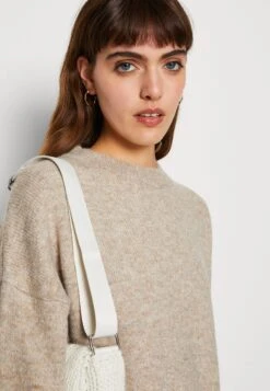 Even&Odd Gebreide Jurk - Brown -Even-Odd Winkel d8460e152eb640f18be5084509ab121f