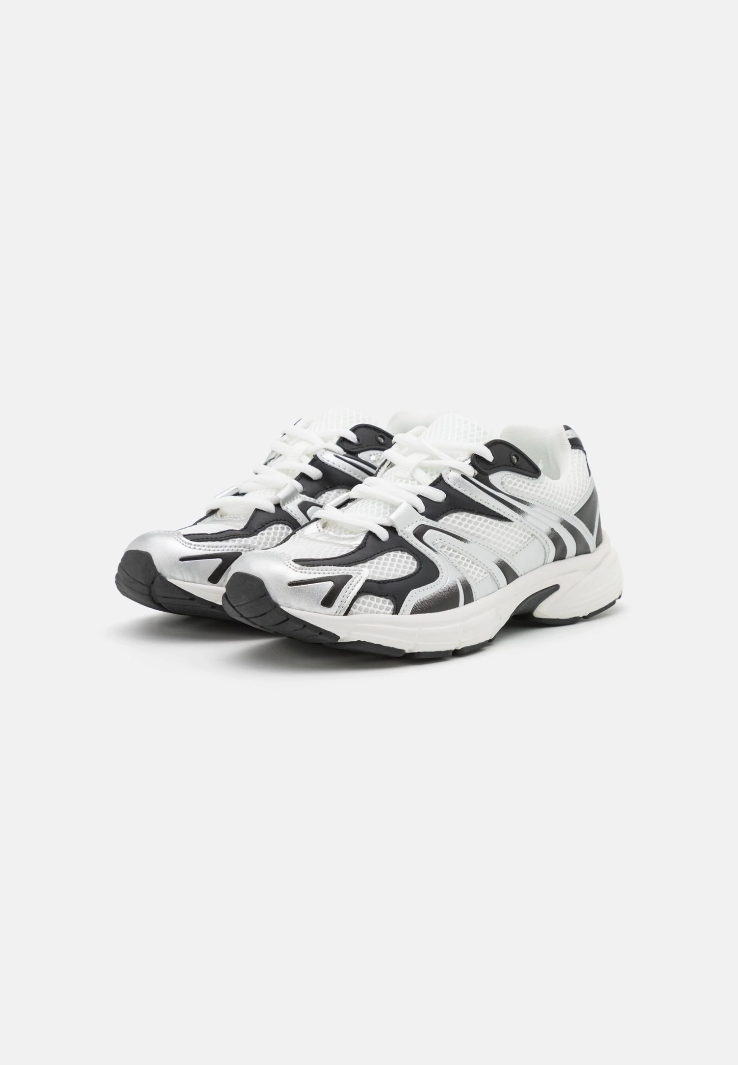 Even&Odd Sneakers Laag - Black/Silver 5 Even&Odd Sneakers Laag - Black/Silver - Afbeelding 3
