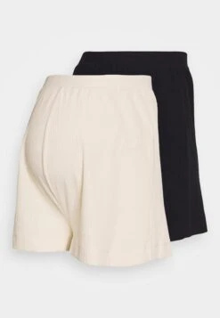 2 Pack- Shorts - Black/ Beige