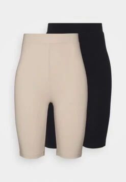 Even&Odd 2 Pack - Shorts - Black/Beige -Even-Odd Winkel ed978ce343544fb58ec693128eb607bf