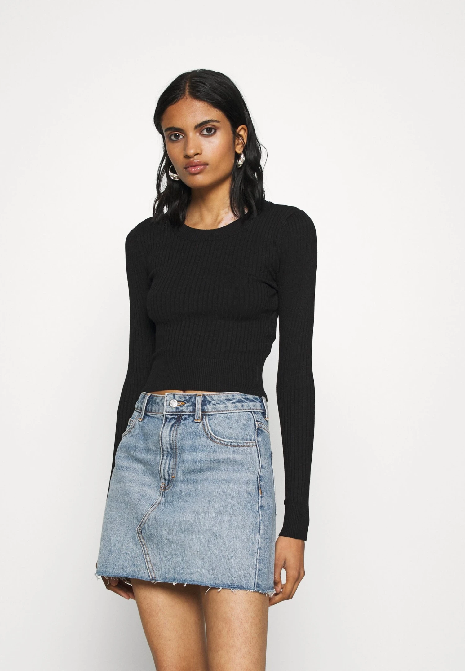 Even&Odd 2 Pack - Trui - Mottled Grey 8 Even&Odd 2 Pack - Trui - Mottled Grey - Afbeelding 6