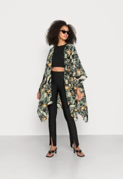 Even&Odd Lichte Jas - Black/Green/Yellow -Even-Odd Winkel efbaa416394a4c868986bbf30b5a8b54