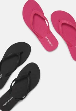 Even&Odd 2 Pack - Teenslippers - Black - Pink -Even-Odd Winkel f3f4408875a5433aa7066d11e28dab0d