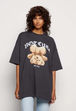 Even&Odd T-Shirt Print - Anthracite