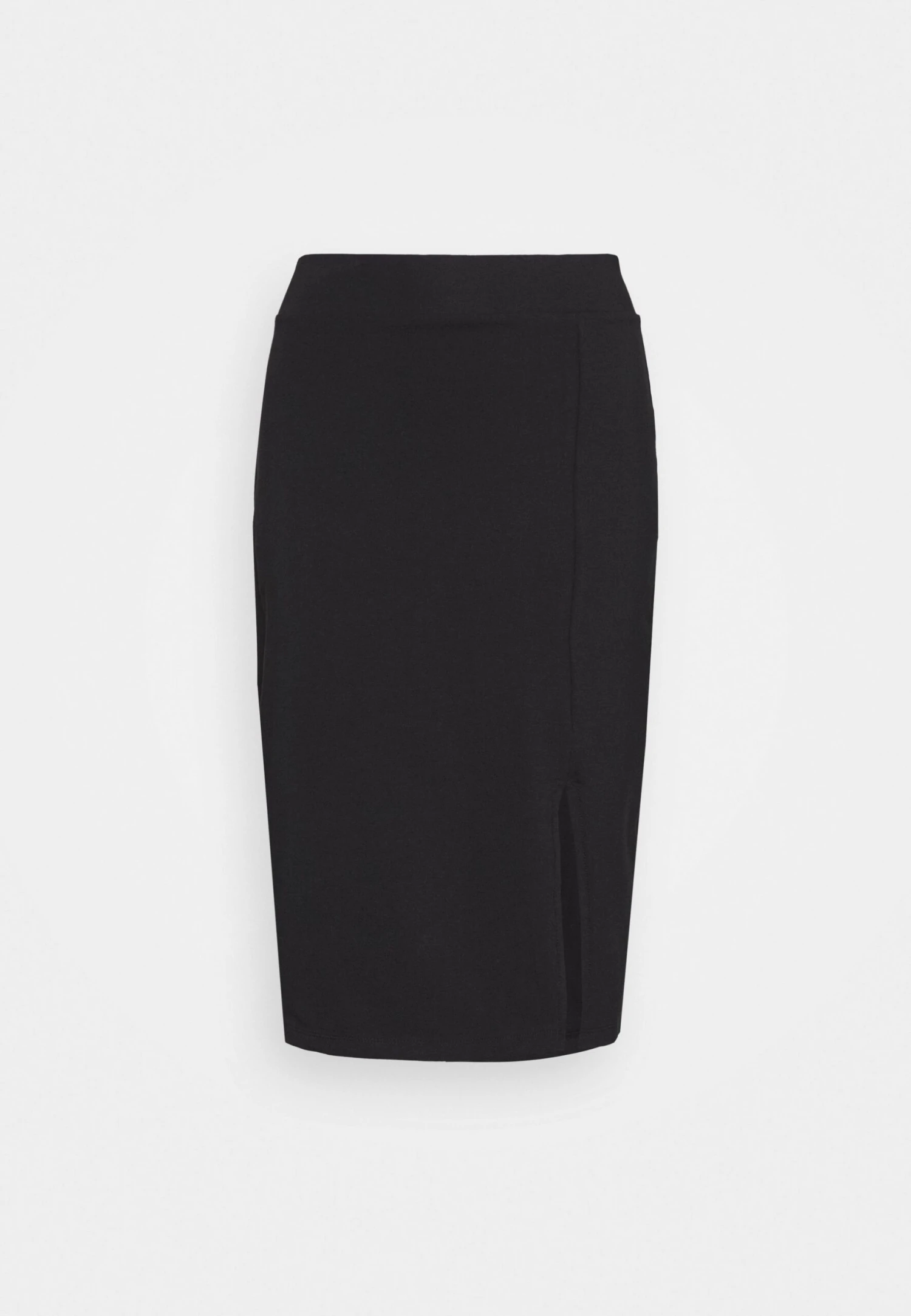 Even&Odd Basic - Midi Skirt With Slit - Kokerrok - Black 6 Even&Odd Basic - Midi Skirt With Slit - Kokerrok - Black - Afbeelding 4