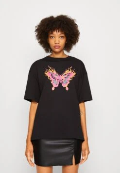 Even&Odd T-Shirt Print - Black